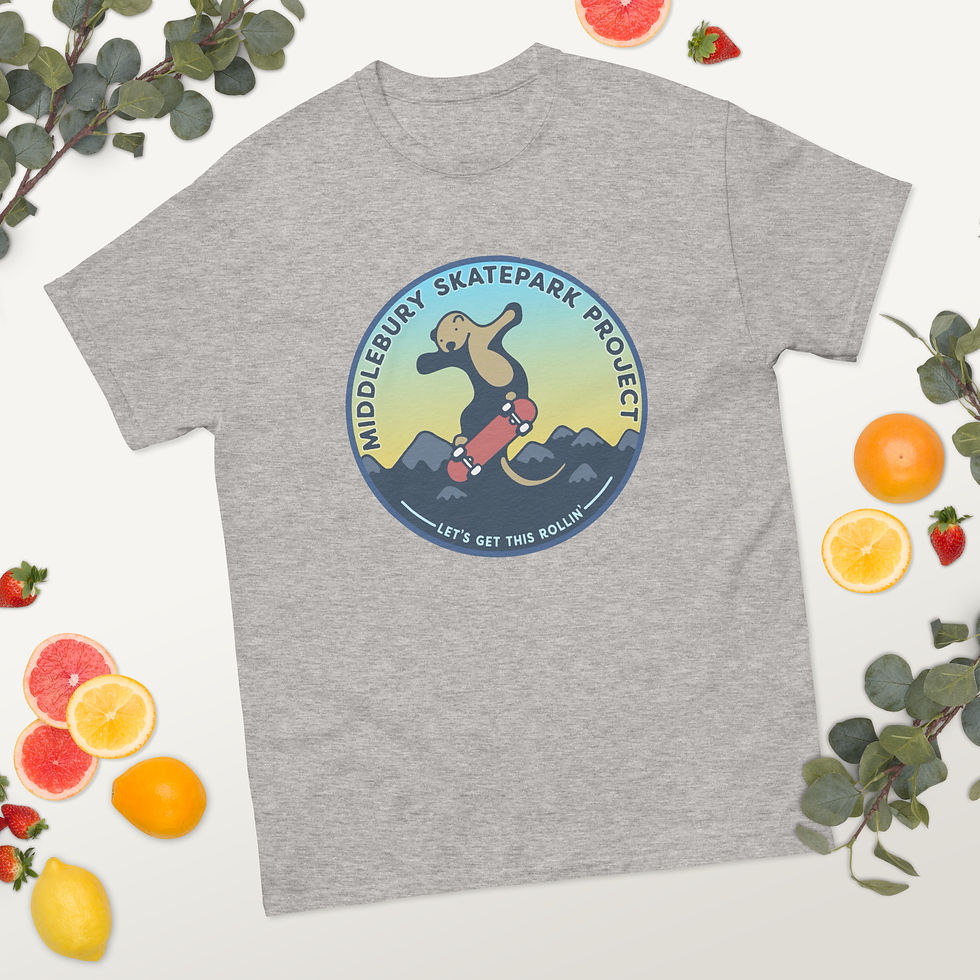 Thumbnail: Standard Middlebury Skatepark T-Shirt (numerous colors available)