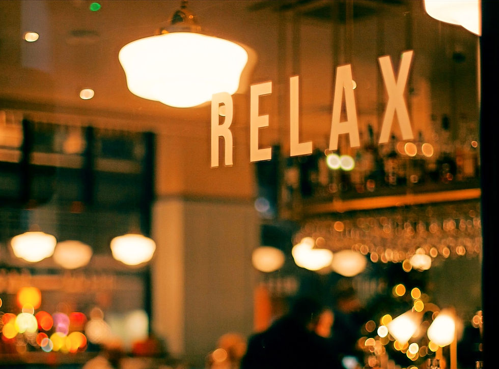 The important thing in Island living...