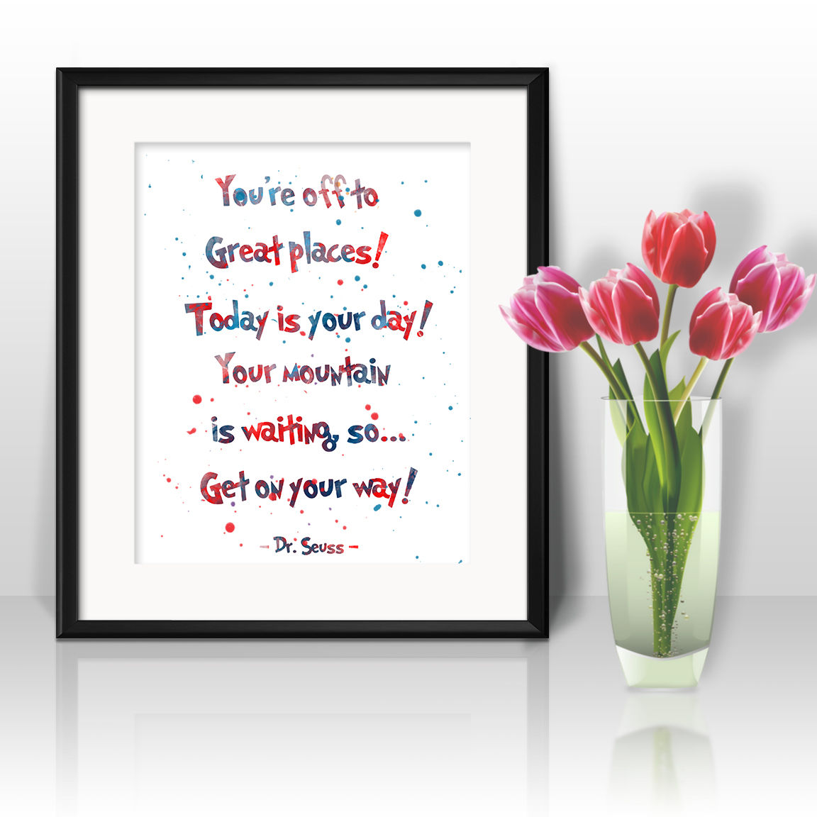 Doctor Seuss Art Prints Doctor Seuss Digital Poster Doctor Seuss Wall art print