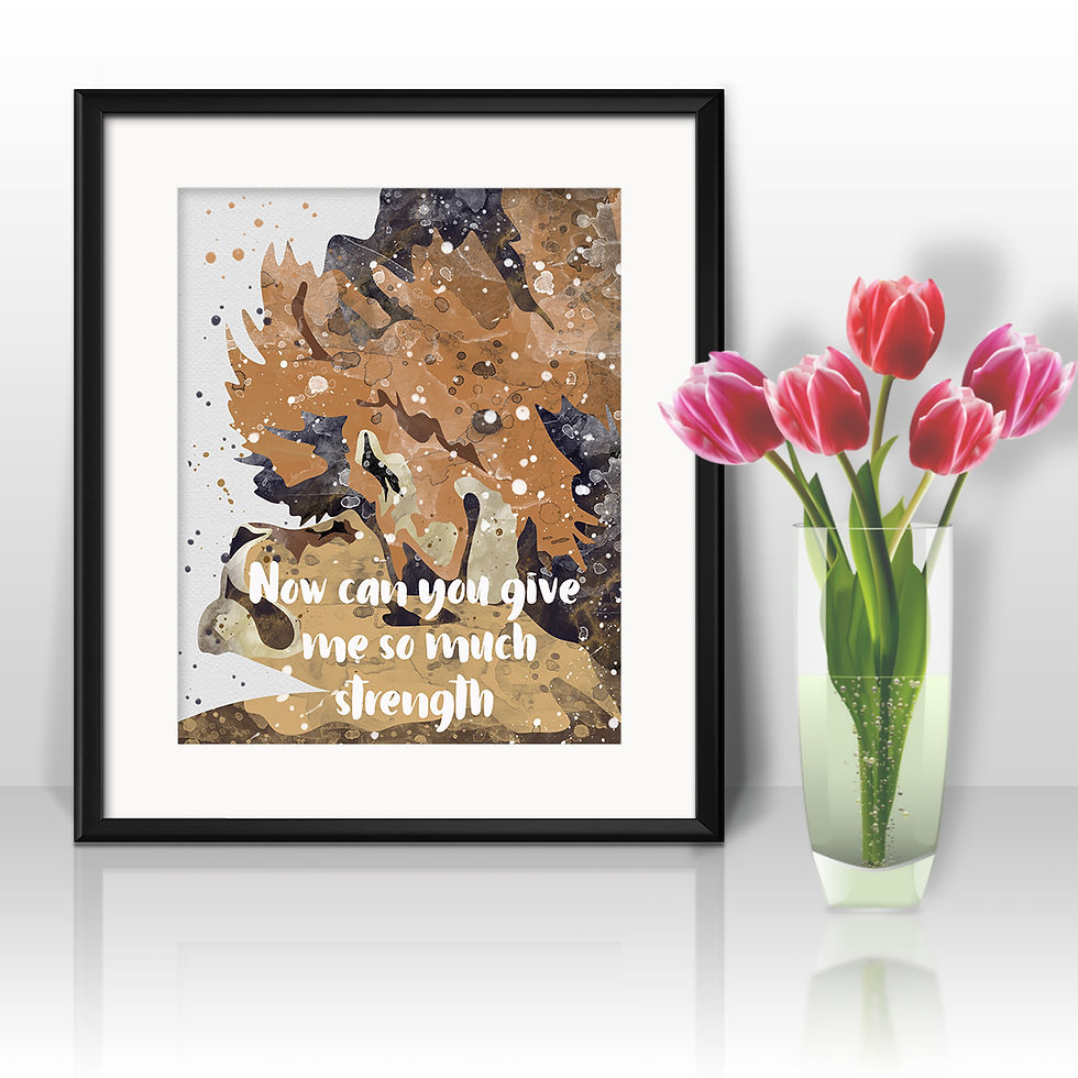 Miniaturbild: Quote Art Prints Printable Watercolor Art Print Painting Poster Home Wall Art Instant Download Art
