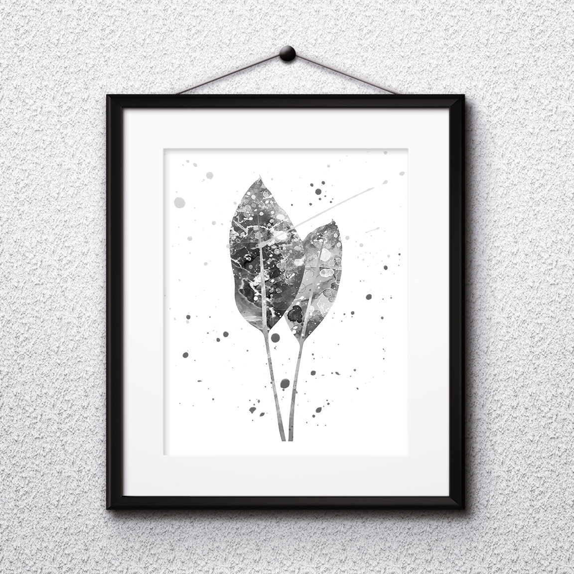 Tropical Leaves art, Tropical art Prints, Tropical Posters, Tropical watercolor, Tropical home decor, Tropical wall art