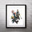Thumbnail: Hearts Axel, Roxas, and Xion Anime art prints, Anime wall art, Anime watercolor painting, Kingdom Hearts Anime art prints