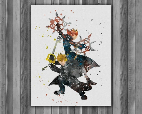kingdom hearts axel roxas