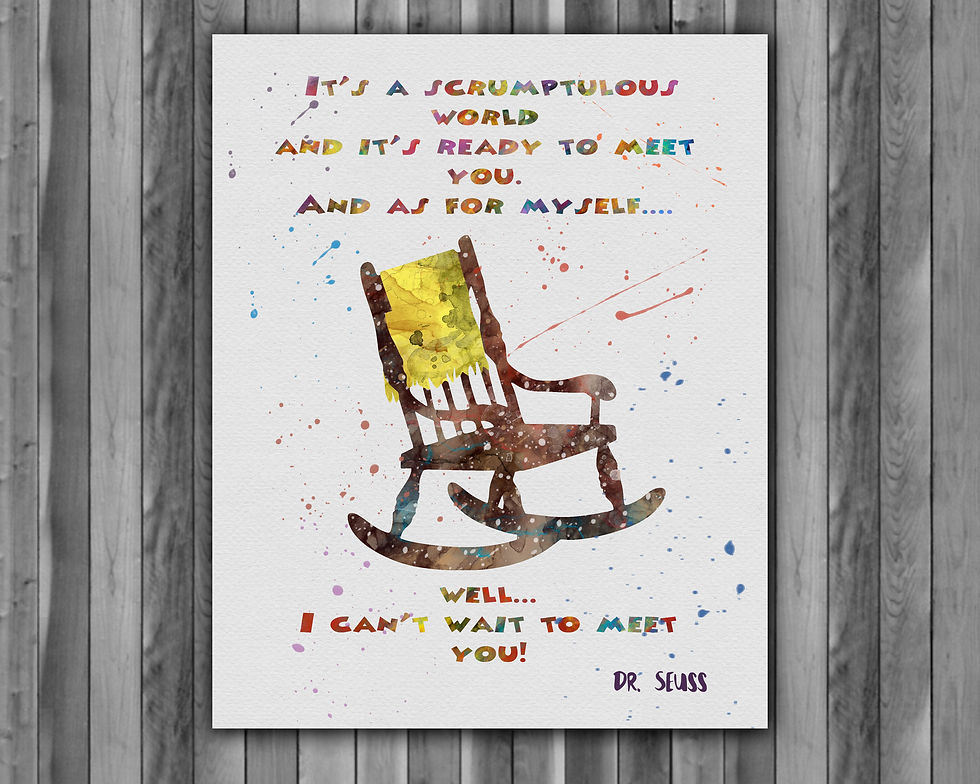 サムネイル： Doctor Seuss Art Prints Doctor Seuss Digital Poster Doctor Seuss Wall art print Home Decor