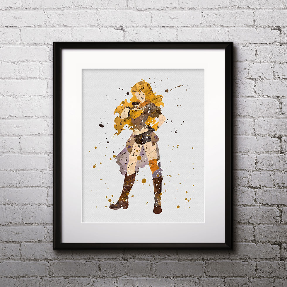縮圖：Yang Xiao Long RWBY Anime art, buy Poster, byu Painting, buy Art Print, buy home decor, buy Wall Арт, Digital pictures downlo