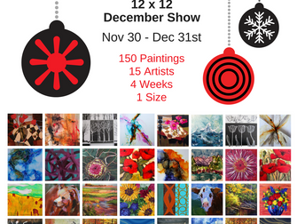 The Salon 12 x 12 December Show