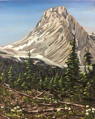 "Snowpeak Mountain Springtime" Saturday Workshop