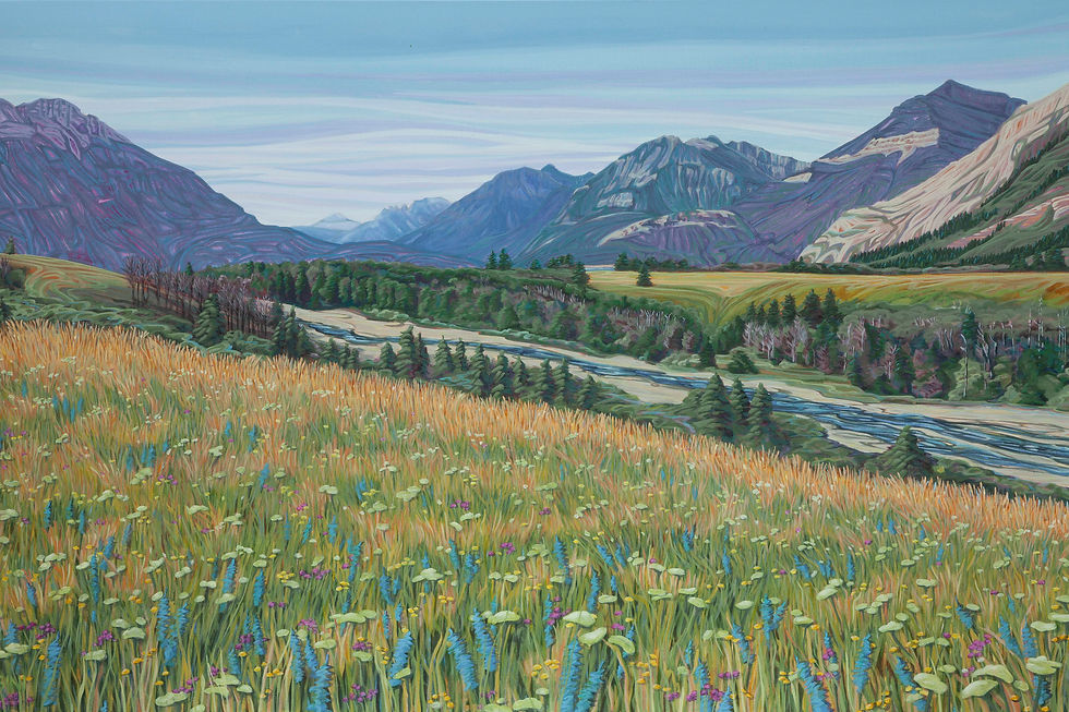 Flowery Vistas of Waterton BC DM