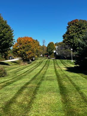 Lawn mowing, lawn stripes, lawn mower, lawn trimming 
