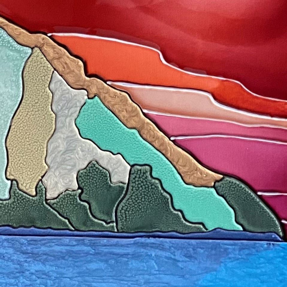 Thumbnail: BIG BROTHER ISLANDS  --  24  x 30 in / 61  x 76 cm