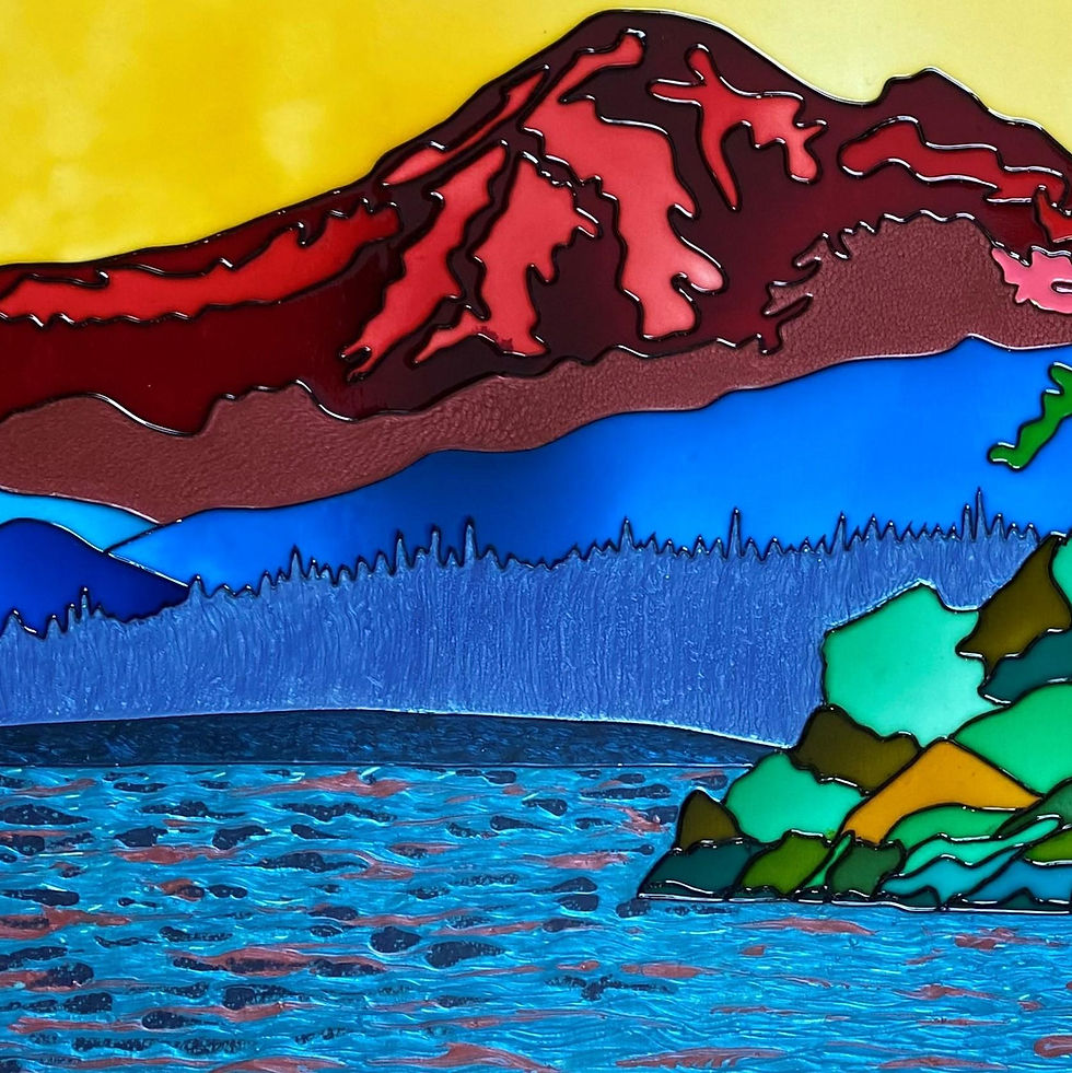 Miniature : DANS LES AIRS -- 24 x 30 po / 61 x 76 cm.