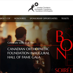 The Canadian Orthopaedic Hall of Fame