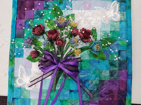 May Meeting/Guild Challenge 'Blooms with Pizzazz" Show&Tell
