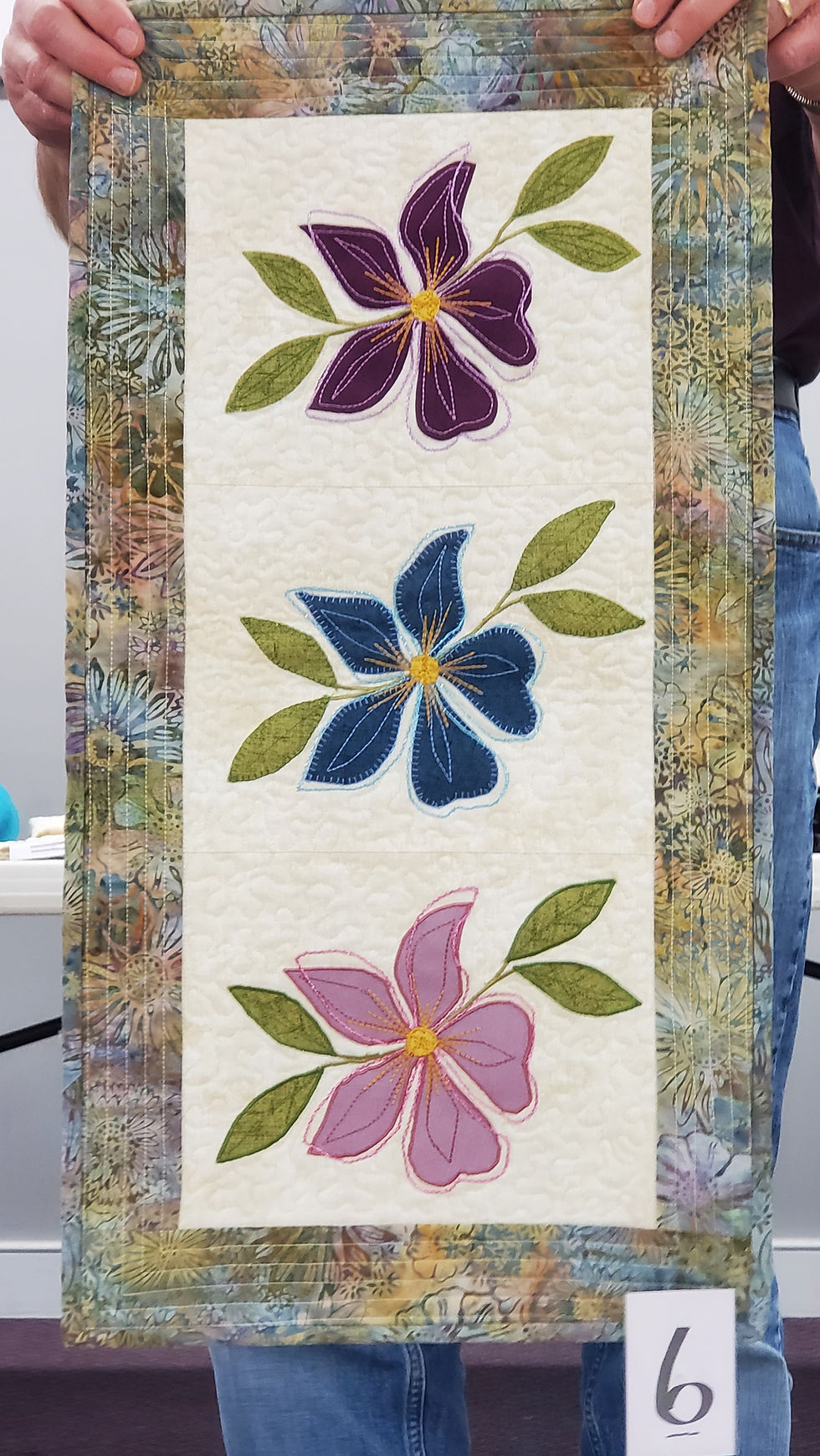 6-Tracy Durant-flower wall hanging