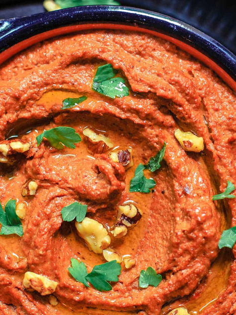 Roasted Red Pepper & Walnut Paste Receipe