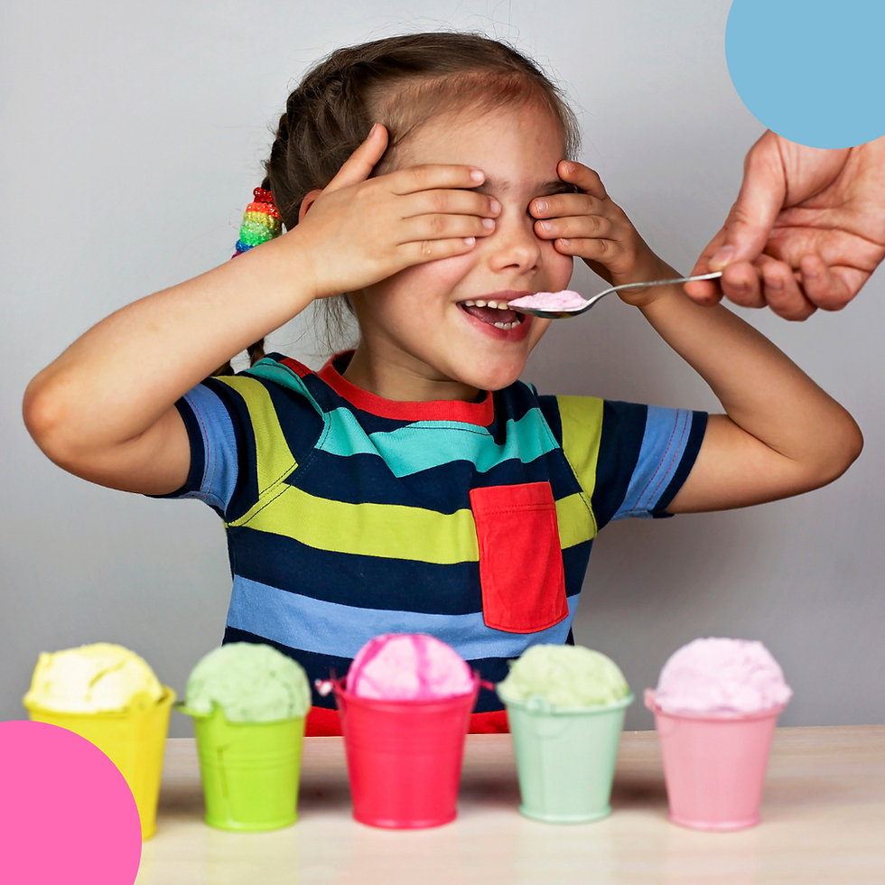 Use os 5 sentidos para incentivar as crianças a experimentar novos alimentos