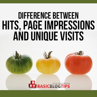 The Difference Between Hits, Impressions and Visits