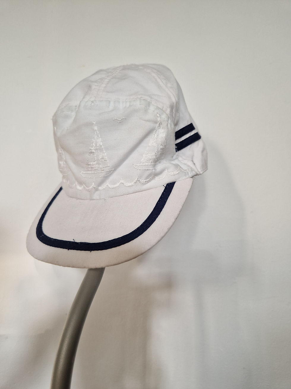 Thumbnail: Boat Embroidered Burgess Panel Hat