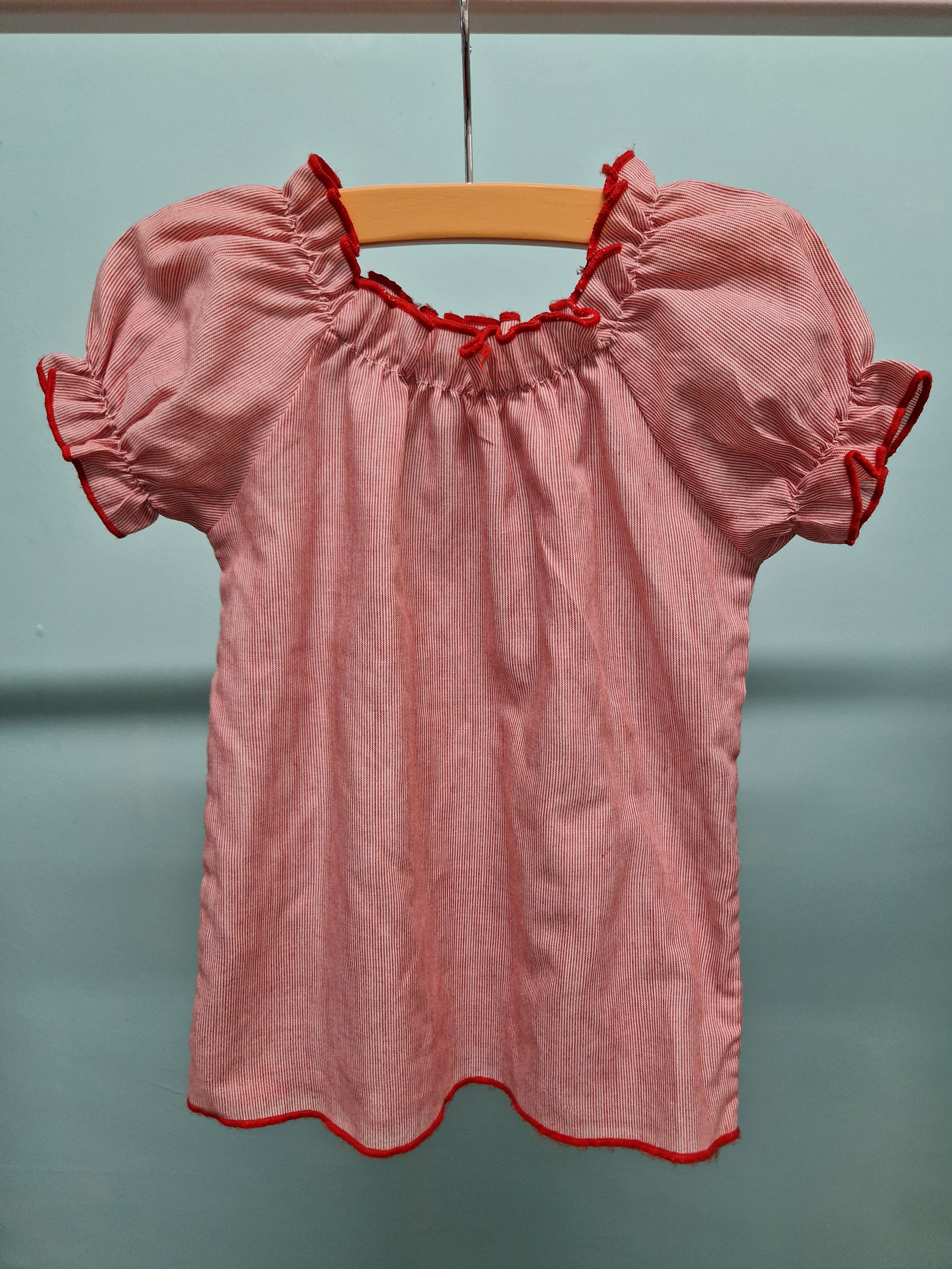 Vintage Made in England 70s Boho Blouse