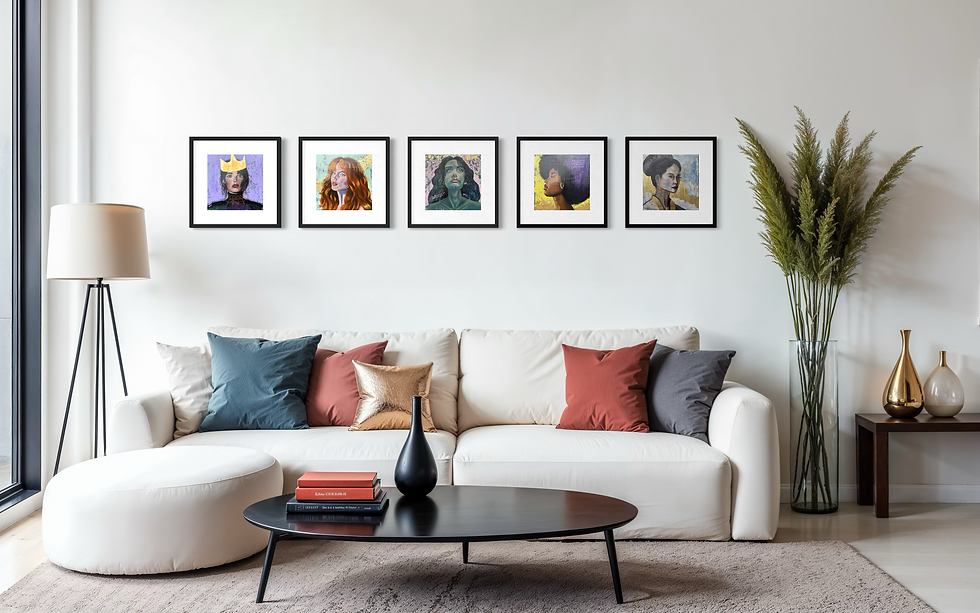 Thumbnail: Empowered Women Empower Women  (art print) 12"x12"
