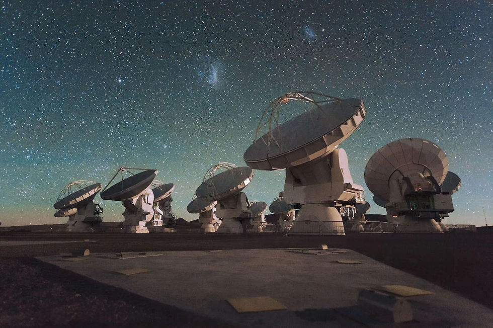 Atacama Large Millimeter/submillimeter Array（Image source：Layalestani SSS et al. (2025)， CC BY 4.0 ）