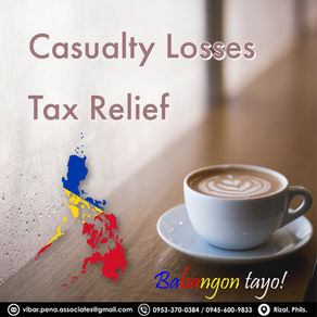 Are losses due to typhoons deductible?