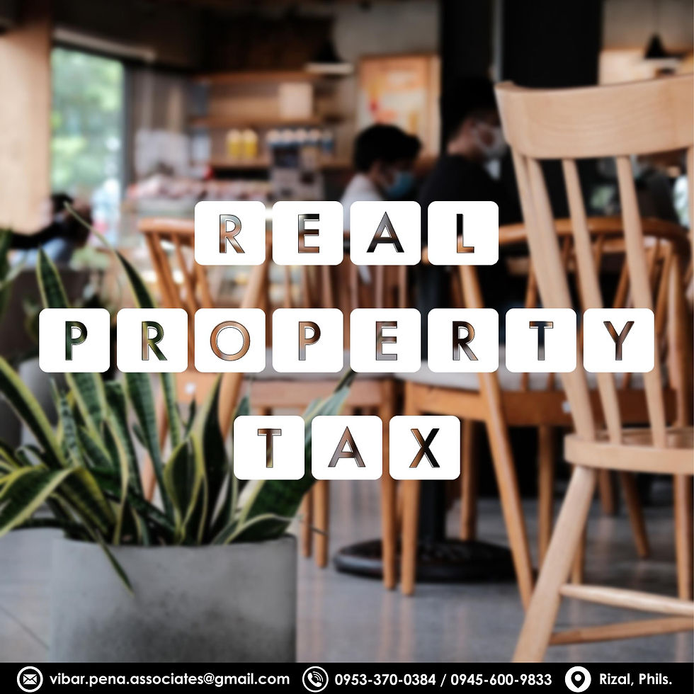 Discounts on Real Property Tax