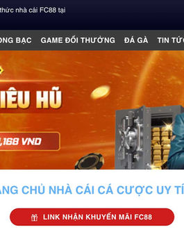 FC88 - Link Đăng Nhập Trang Chủ Nhà Cái FC88 | Tặng 88K