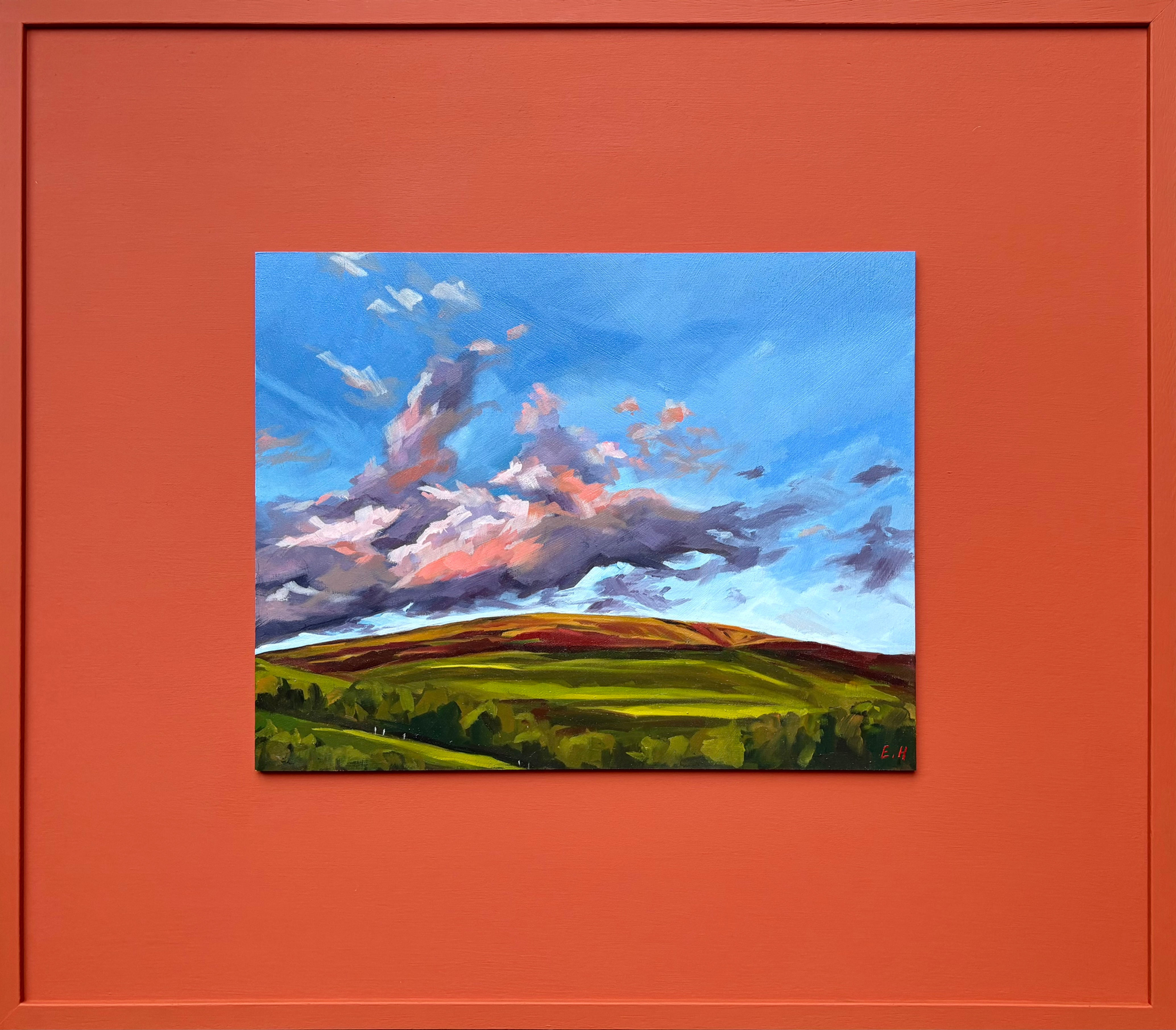 Golden Hour Over the Hills at Keld