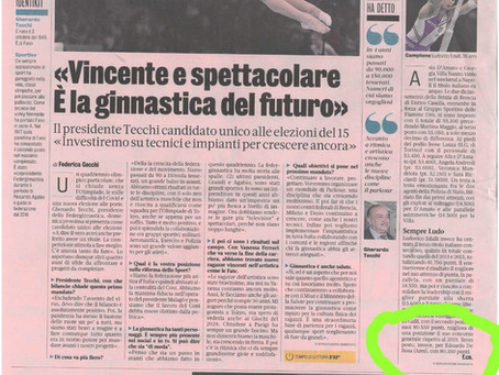 Vincente e spettacolare è la ginnastica del futuro.