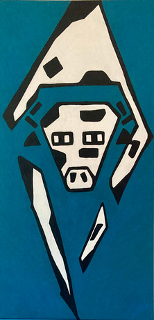 2022. 100X50cm