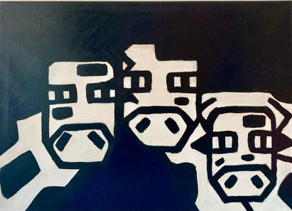 2020. 50X70cm