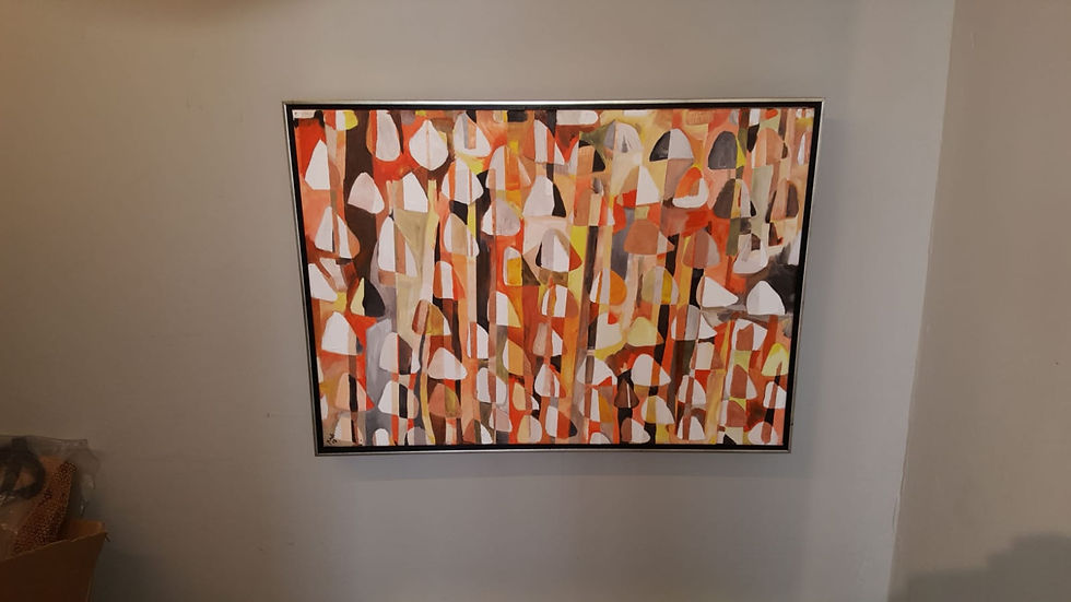 Thumbnail: Acrylic painting by Amnon Michaeli