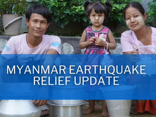 Myanmar Earthquake Relief Update