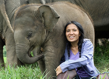 Lek Chailert founder of Elephant Nature Park