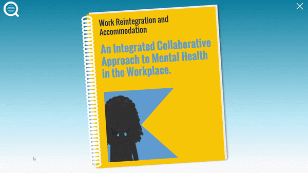 Tips 3, 4 and 5 fly in from the right and attach to the workplace accommodation manual.