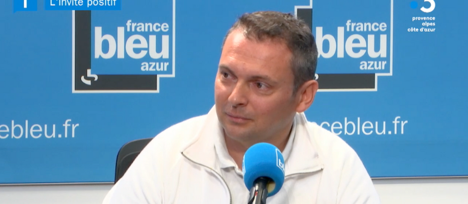 En direct à la Télé et sur Radio France bleu azur!