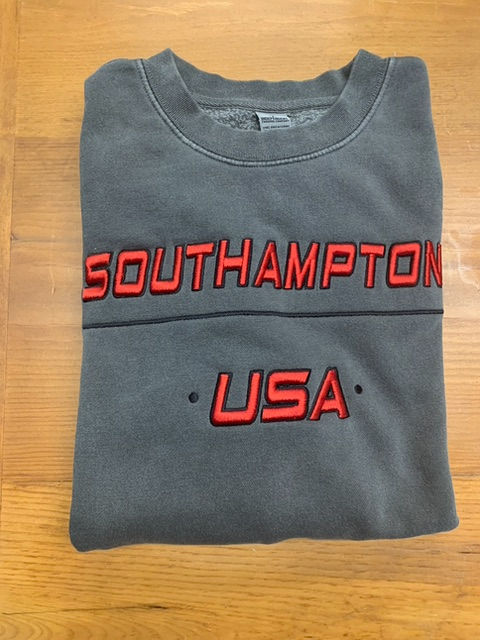Thumbnail: Southampton Super Puff Textured Crewneck Sweatshirt PRM3500