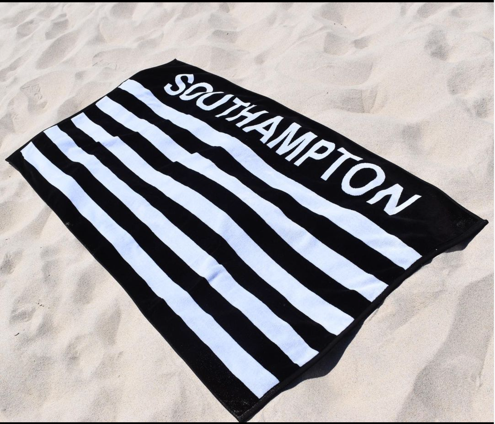 Southampton Premier Velour Stripe Beach Towel