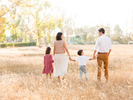 FAMILY OF FOUR PHOTO SESSION | Baylands Park, Sunnyvale | Bay Area Photographer