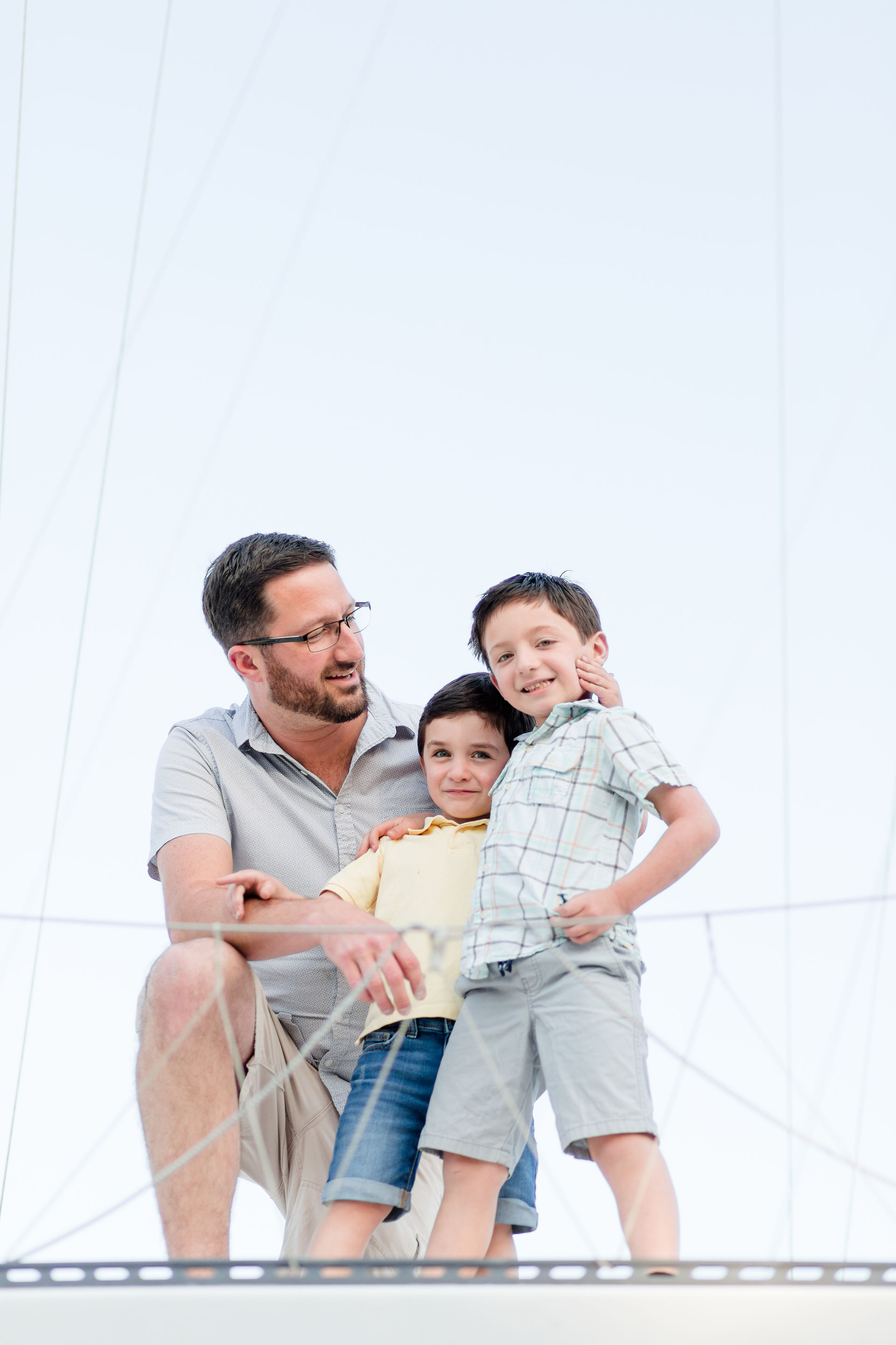 hk create hkcreate bay area photographer photography family seabright beach santa cruz harbor yacht family of four couple san jose boys blue yellow color scheme spring summer