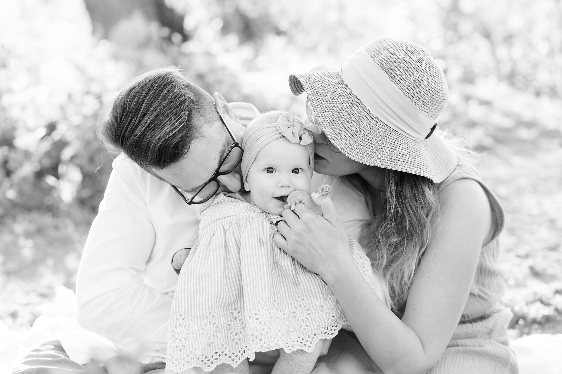 hk create hkcreate photographer photography bay area san jose saratoga library heritage orchard sage dress blue white color scheme family session family of three blooms joyful light and airy