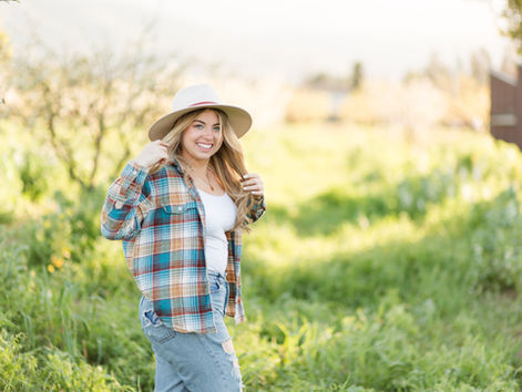 BAY AREA SPRING HIGH SCHOOL GRAD PHOTO SESSION | Heritage Orchard, Saratoga