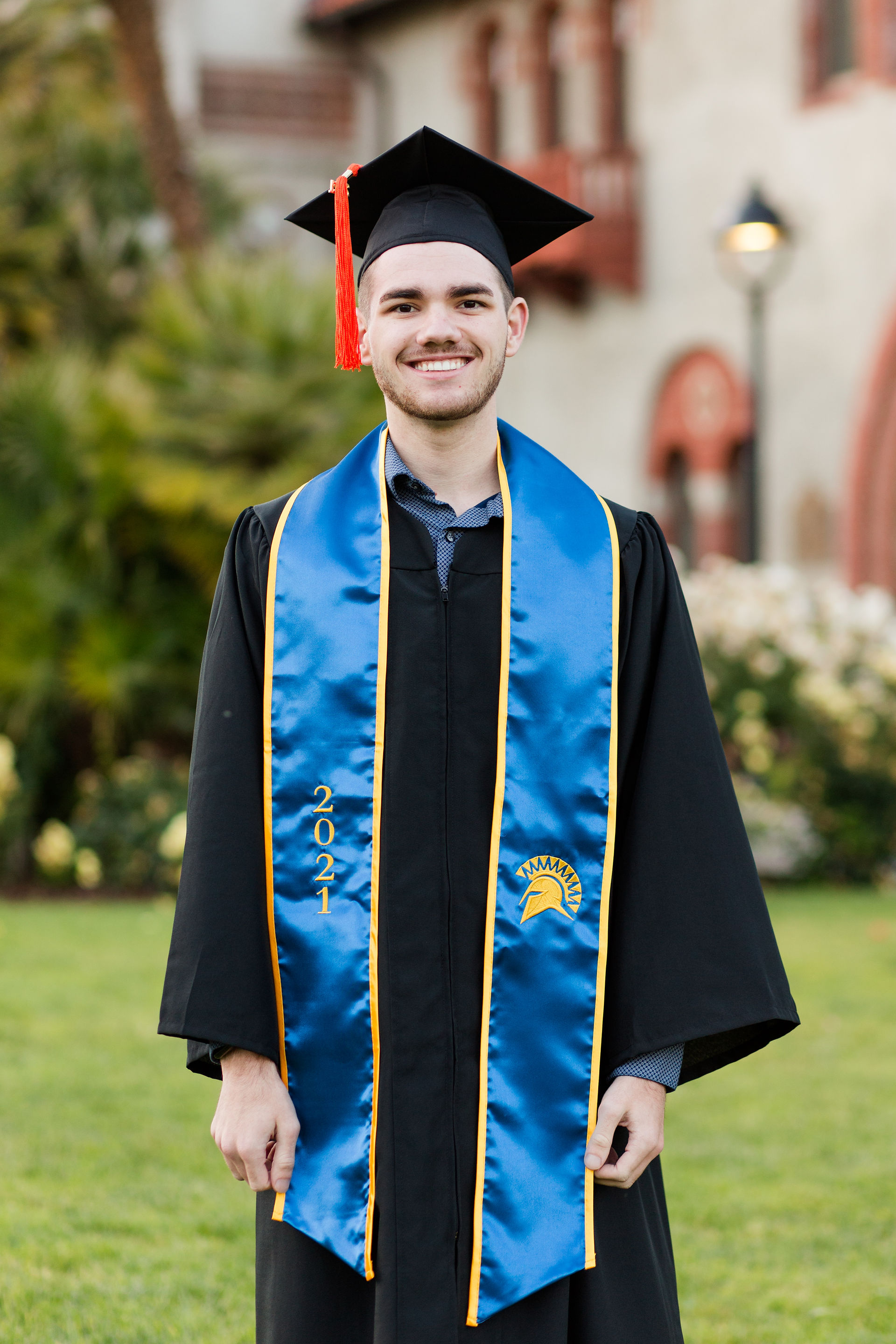 hkcreate hk create graduation san jose state university cap gown couple light and airy joyful