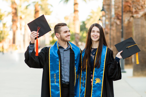 hkcreate hk create graduation san jose state university cap gown couple light and airy joyful