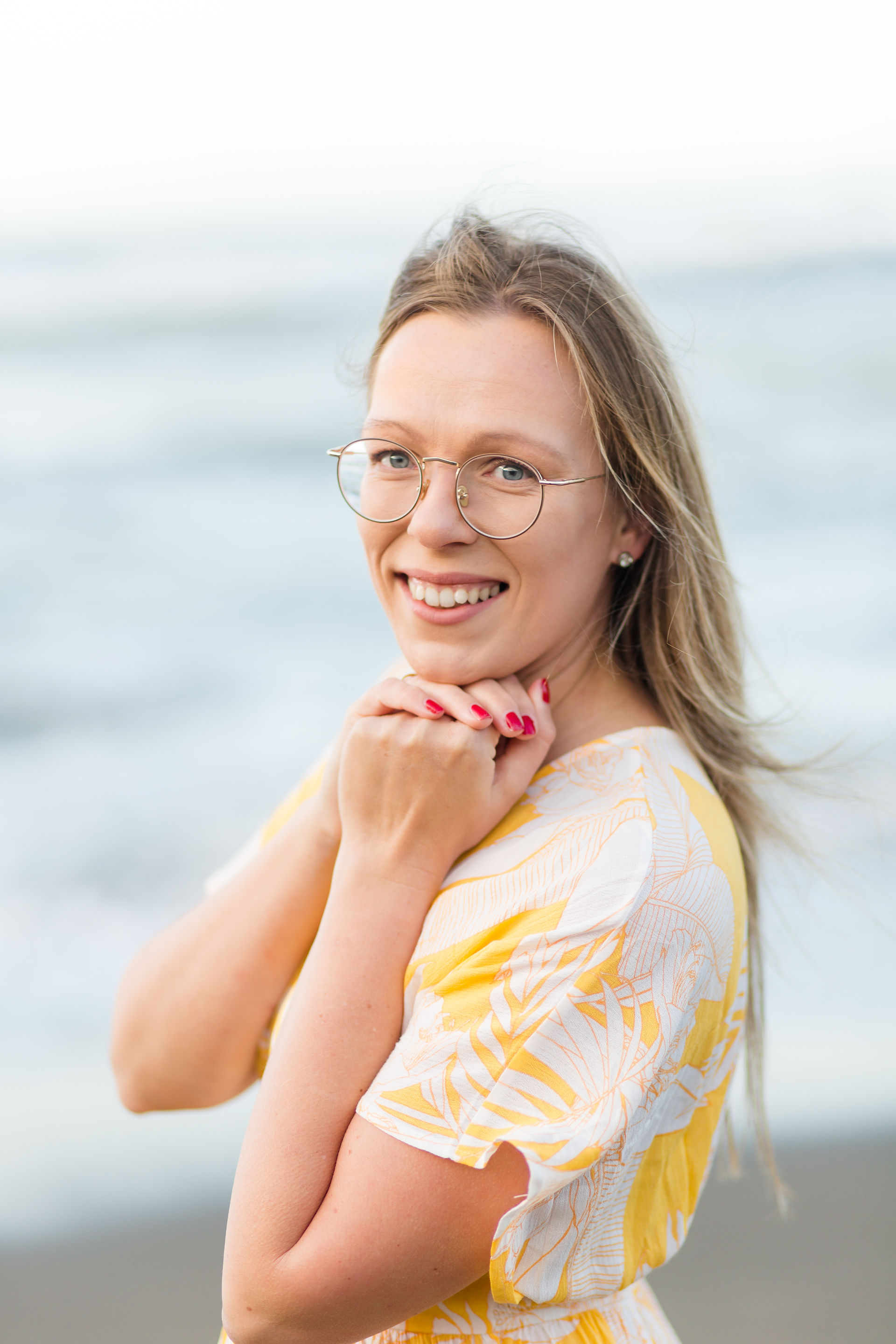 hkcreate hk create heather and kissy photography duo bay area family photographers mini session beach rockaway beach pacifica yellow and cream outfits family of three loving sweet cute joyful light and airy