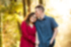 FOREST ENGAGEMENT COUPLE HENRY COWELL hkcreate hk create photographer photography bay area san jose red dress gown wildflower bouquet blue shirt cute baltic born golden hour joyful