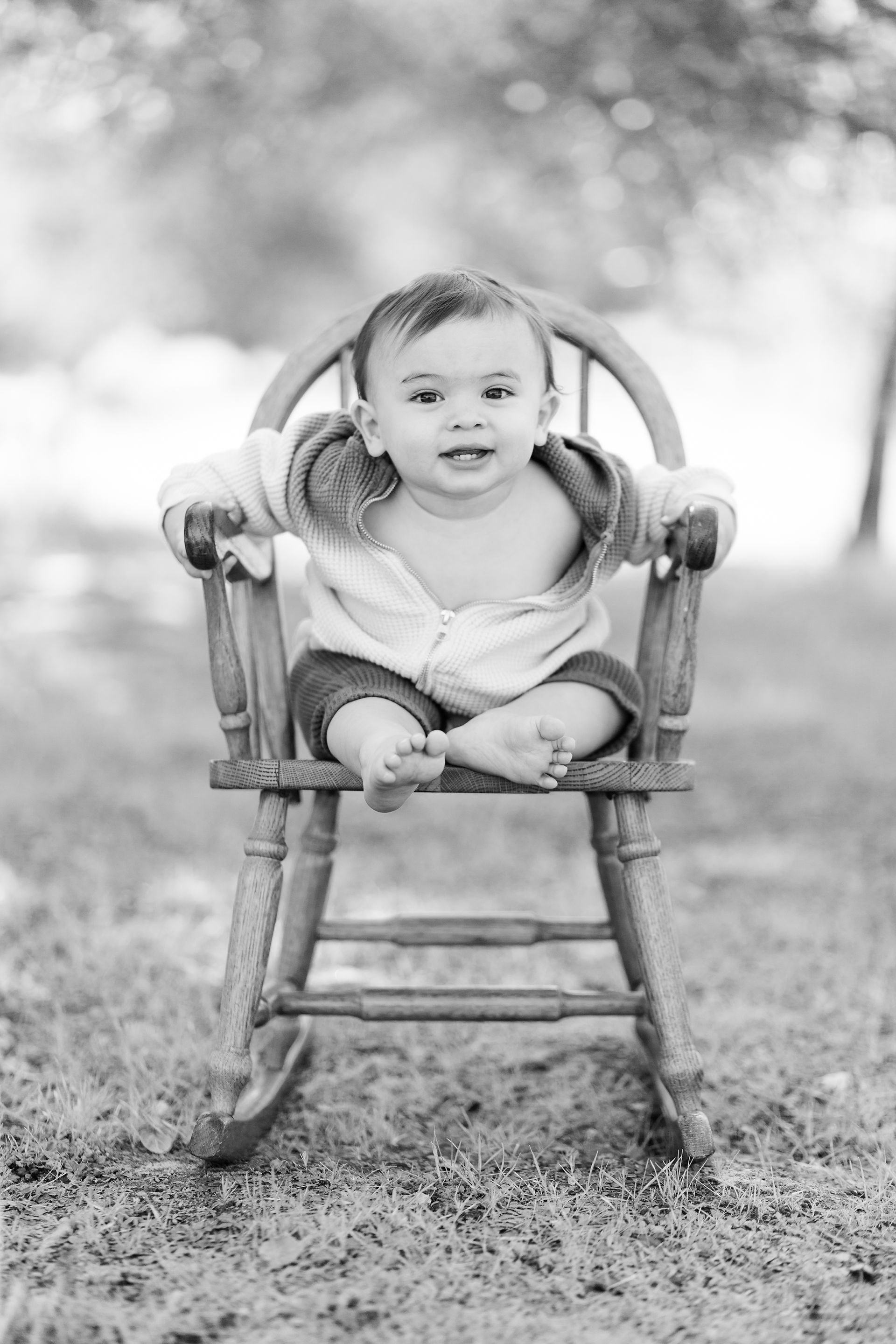 One Year Old Boy Cake Smash San Jose neutral outfit guadalupe oak grove park naked cake one sign