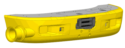 NEW! PD18D Composite Utility Bumper-Paccard Winch Division-Braden-Kaizen Systems authorized distributor-Exporting all over the world.