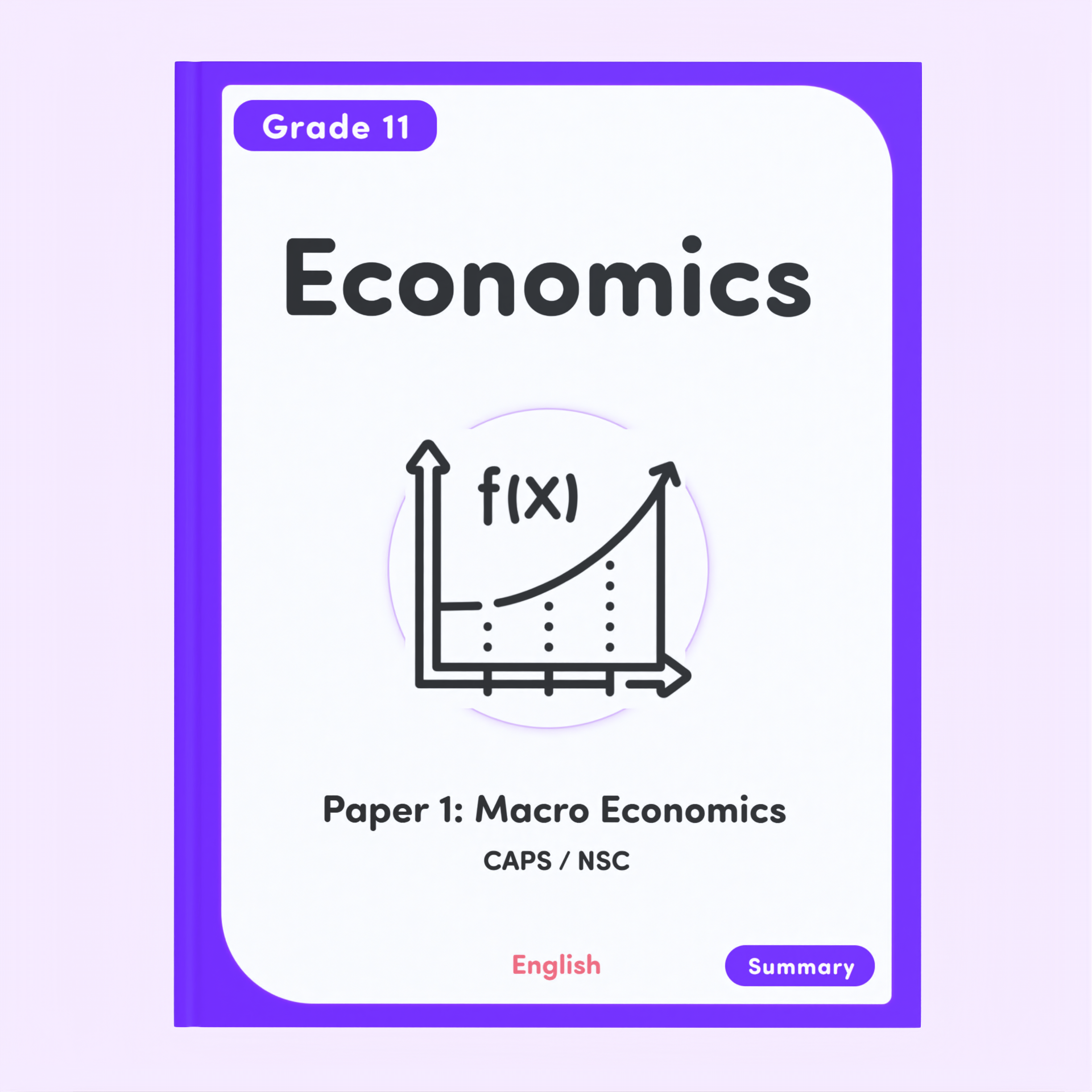 Gr 11 Economics P1: Macro economics [English]
